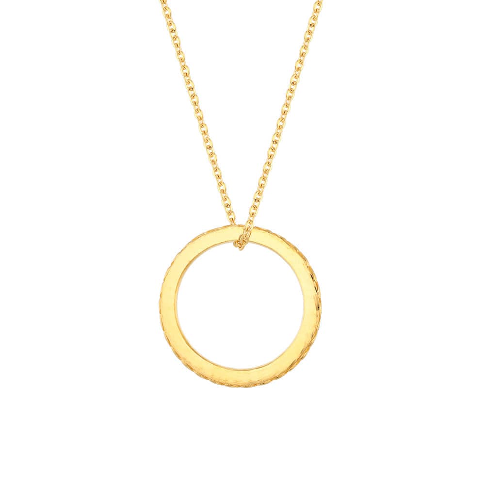 [ MELORA JEWELRY ] 24K 심플 라운드 목걸이 11.25g