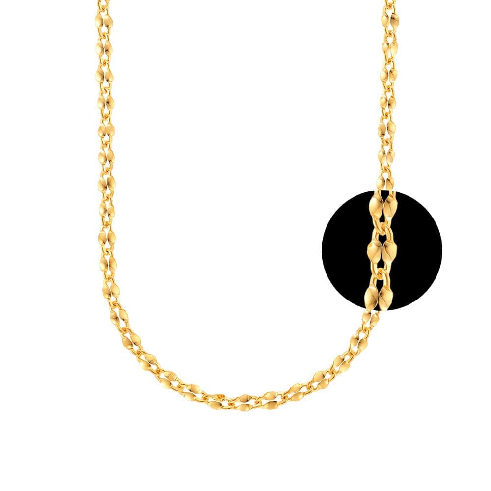 [ MELORA JEWELRY ] 24K 투웨이 체인 목걸이 7.5g