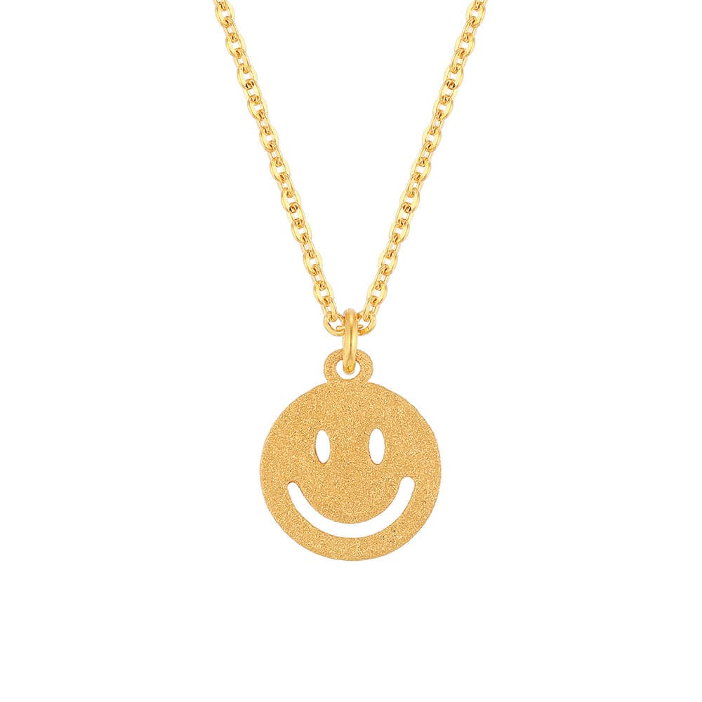 [ MELORA JEWELRY ] 24K 스마일 목걸이 3.75g