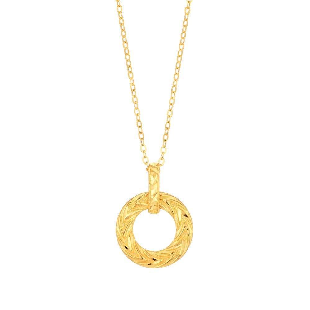 [ MELORA JEWELRY ] 24K 골드문 목걸이 5.625g