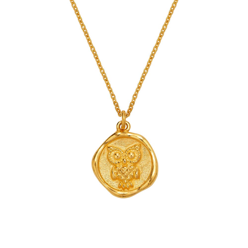 [ MELORA JEWELRY ] 24K 부엉이 목걸이 11.25g