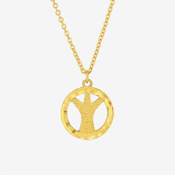 [ MELORA JEWELRY ] 24K 로열트리 목걸이 3.75g