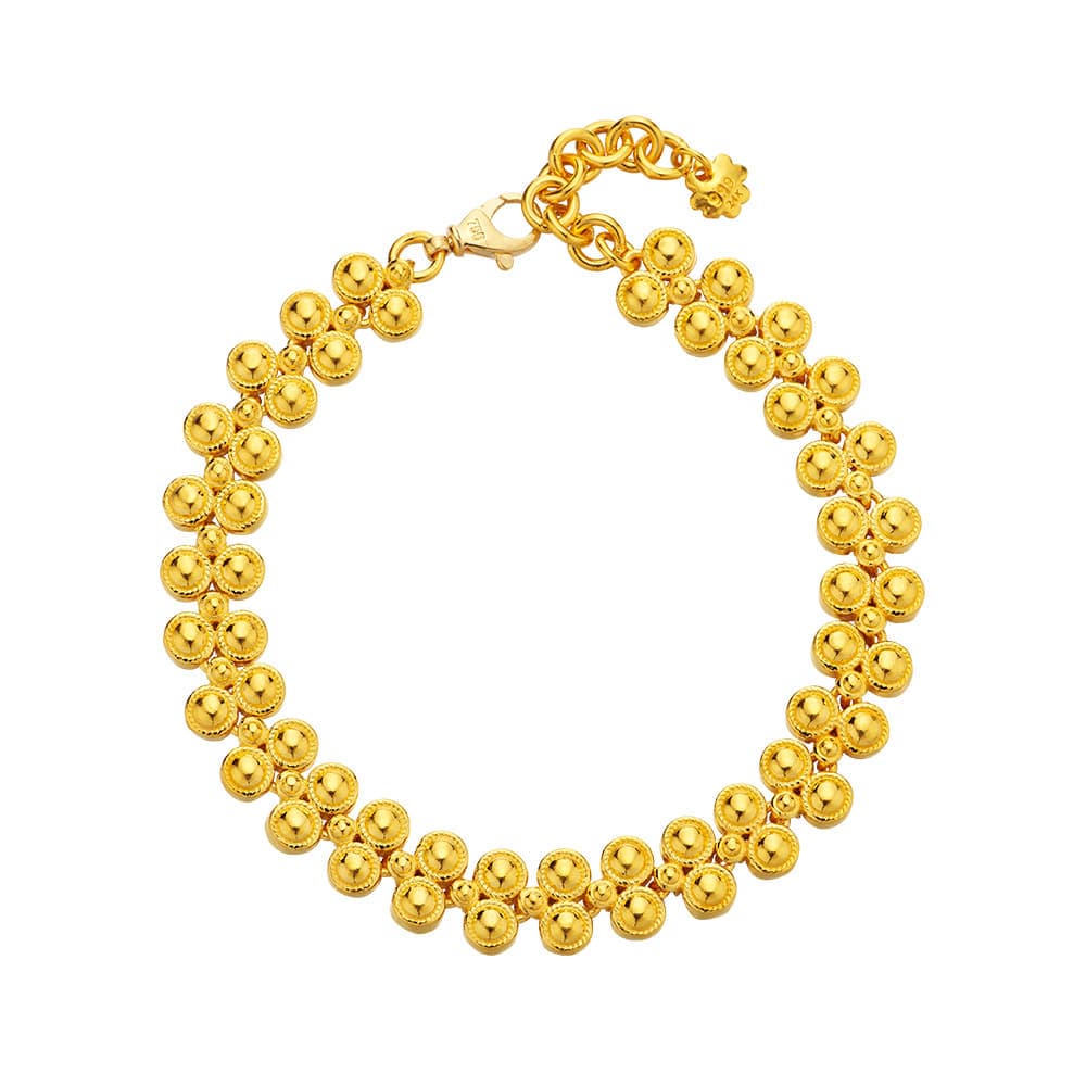 [ MELORA JEWELRY ] 24K 스몰 드롭 팔찌 26.25g