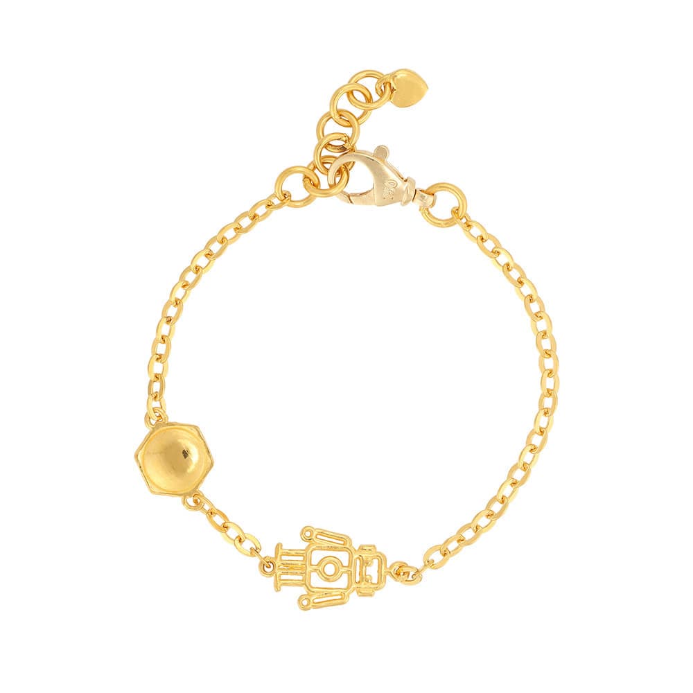 [ MELORA JEWELRY ] 24K 키즈 로봇 팔찌 3.75g 이미지 1