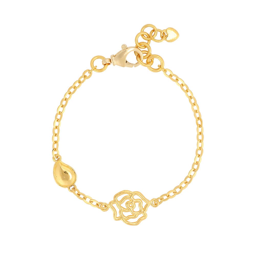 [ MELORA JEWELRY ] 24K 키즈 로즈 팔찌 3.75g 이미지 1