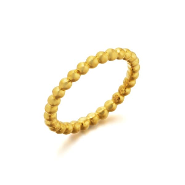 [ MELORA JEWELRY ] 24K 라운드 볼 순금 반지 3.75g 이미지 1