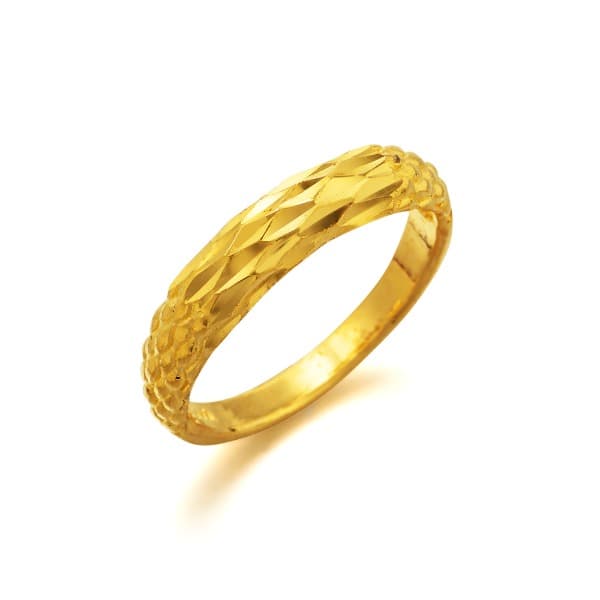 [ MELORA JEWELRY ] 24K 컷팅 순금 반지 3.75g 이미지 1