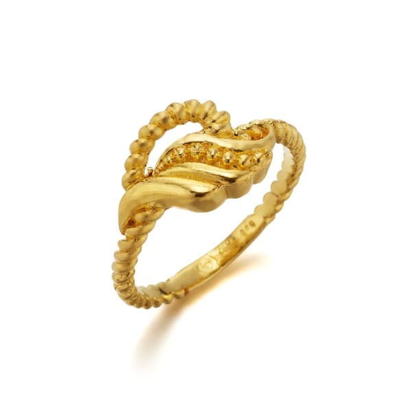 [ MELORA JEWELRY ] 24K 웨이브 순금 반지 3.75g 이미지 1
