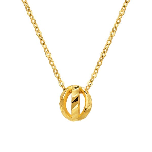 [ MELORA JEWELRY ] 24K 라운드볼 목걸이 3.75g