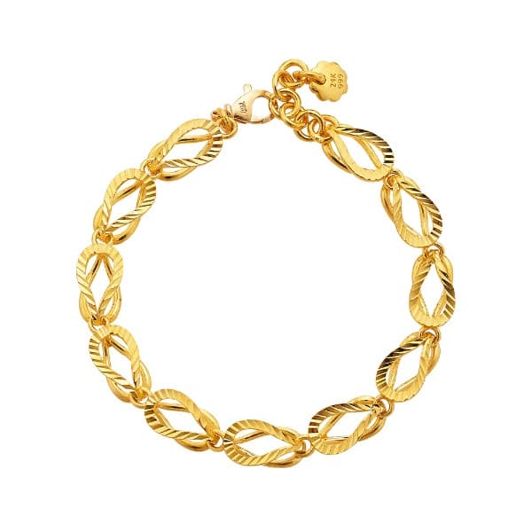 [ MELORA JEWELRY ] 24K 워터 볼륨 드롭 팔찌 26.25g