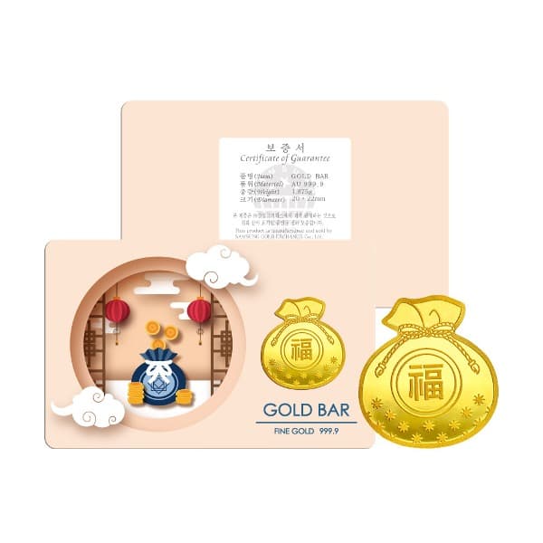 행운의 복주머니 골드바 1.875g