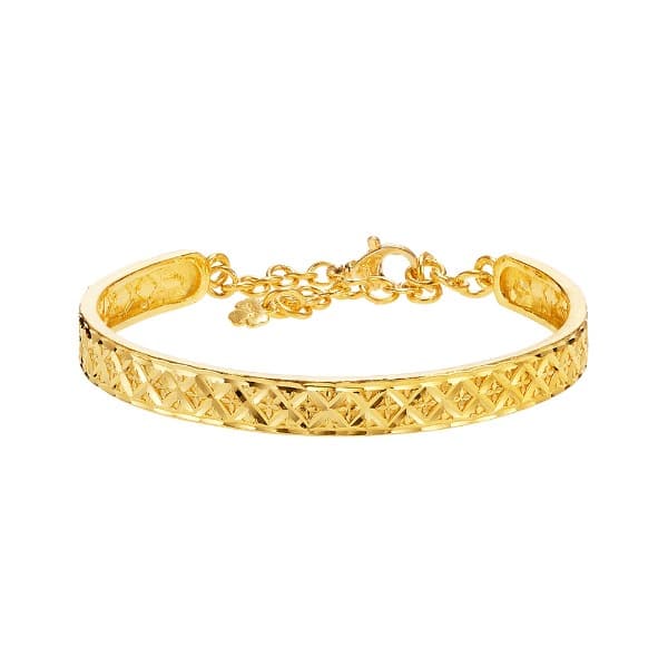 [ MELORA JEWELRY ] 24K 다즐링 뱅글 팔찌 18.75g 이미지 1