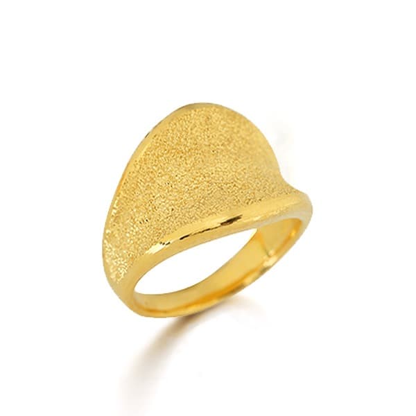 [ MELORA JEWELRY ] 24K 볼륨 곡선 반지 11.25g 이미지 1