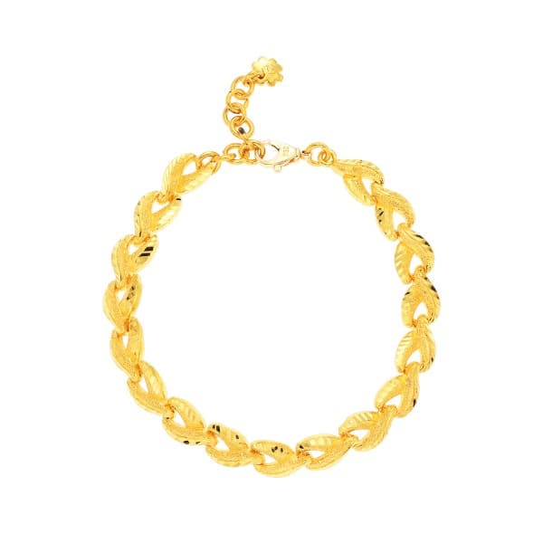 [ MELORA JEWELRY ] 24K 에라르 꼬임 팔찌 26.25g