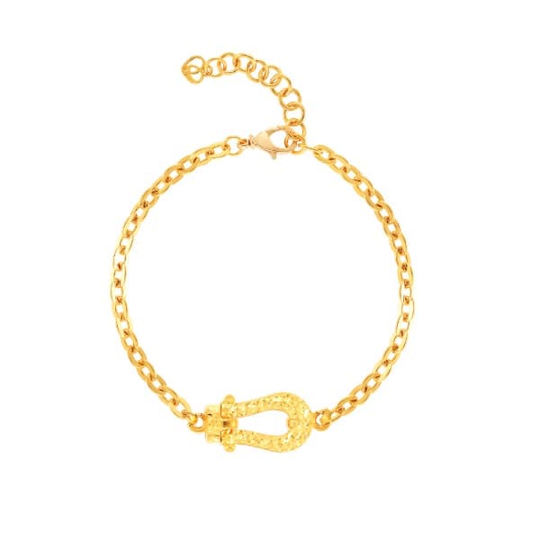 [ MELORA JEWELRY ] 24K 홀스빗 팔찌 11.25g 이미지 1