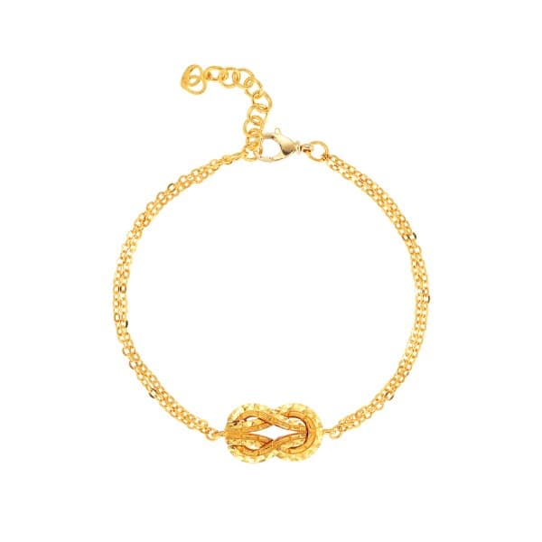 [ MELORA JEWELRY ] 24K 아벨라 듀엣 팔찌 11.25g