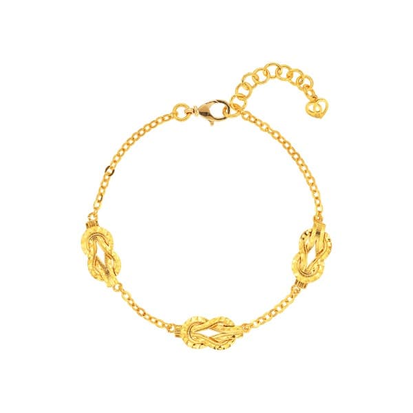 [ MELORA JEWELRY ] 24K 아벨라 플로우 팔찌 11.25g 이미지 1