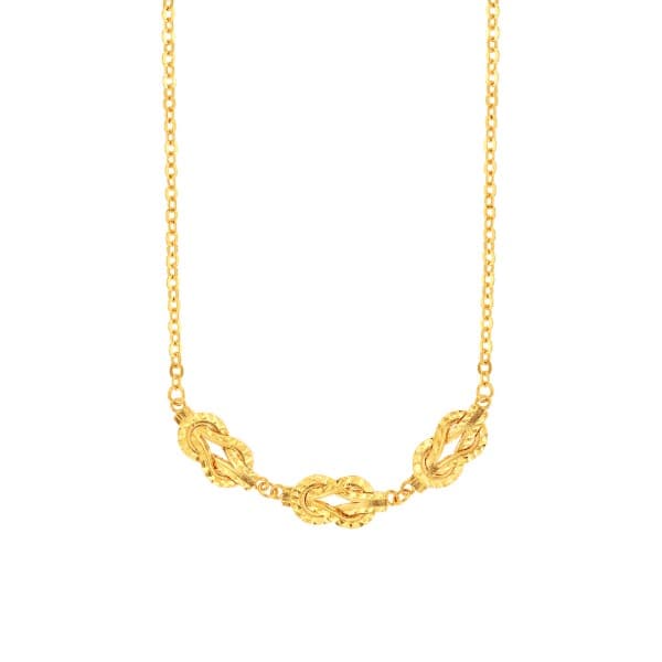 [ MELORA JEWELRY ] 24K 아벨라 플로우 목걸이 14g 이미지 1